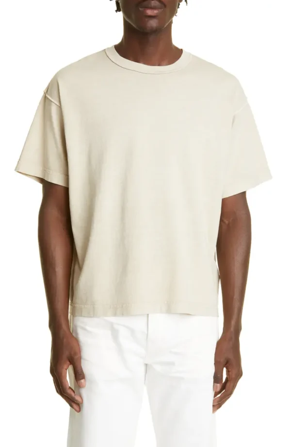 JOHN ELLIOTT - Men's Oversize Reverse Crop T-Shirt