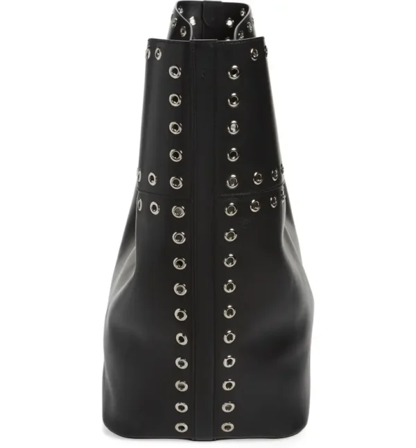 ALEXANDER MCQUEEN - The Large Bow Eyelet Leather Tote (GROUP BUY) - Image 6