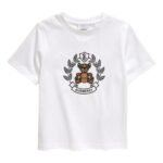 Burberry – Kids’ Cedar Crest Thomas Bear Graphic T-Shirt