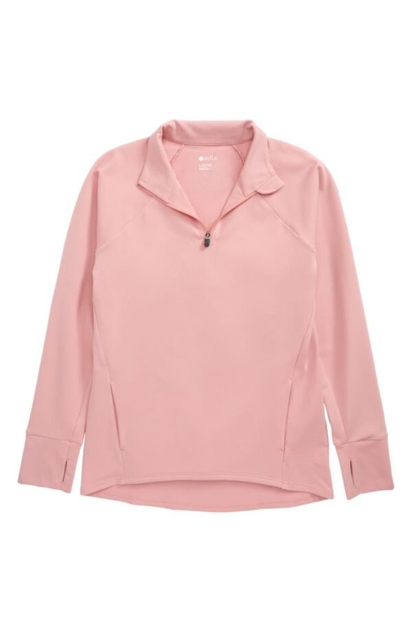 Zella Girl - Kids' OSR Live-In Quarter Zip Pullover