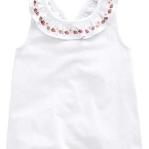 Mini Boden – Kids’ Embroidered Crossback Tank