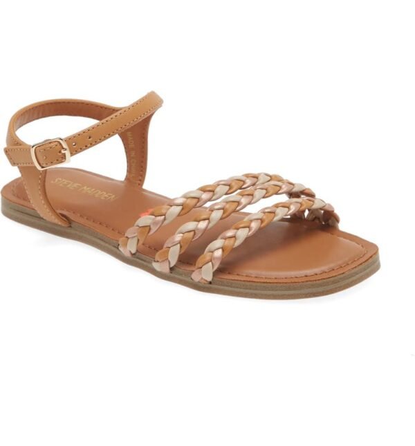 Steve Madden - Kids' Jgeorjia Ankle Strap Sandal
