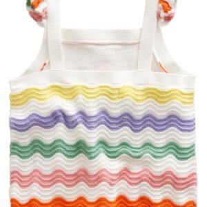 Mini Boden – Kids’ Wavy Stripe Cotton Tank