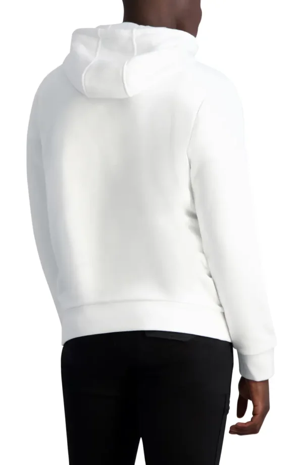 KARL LAGERFELD PARIS - Embossed Logo Hoodie - Image 9