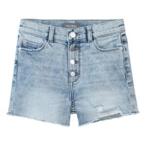 DL1961 - Kids' Lucy Exposed Button Cutoff Denim Shorts