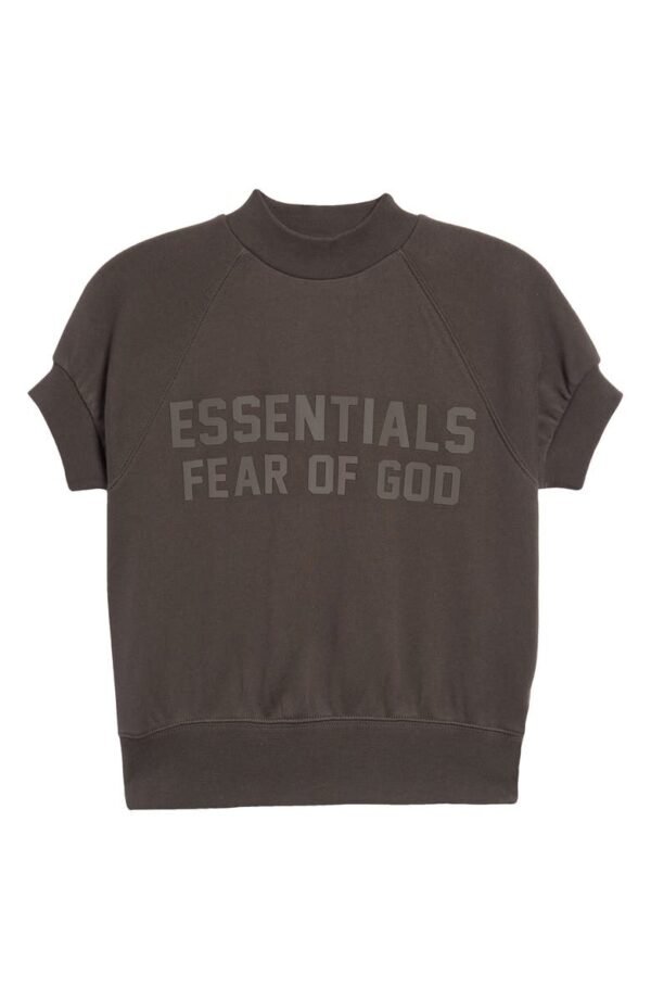 Fear of God Essentials - Kids' Logo Short Sleeve Sweatshirt