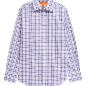 Tallia – Kids’ Plaid Long Sleeve Button-Up Shirt