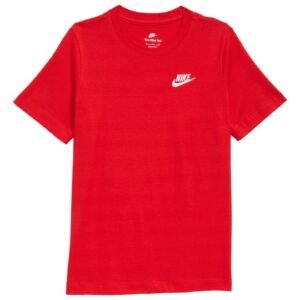 Nike – Sportswear Kids’ Embroidered Swoosh T-Shirt