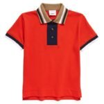 Burberry – Kids’ Douglas Cotton Piqué Polo