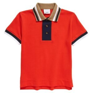 Burberry - Kids' Douglas Cotton Piqué Polo