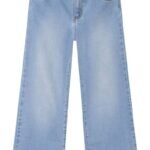 Chloé – Kids’ Stretch Denim Wide Leg Jeans