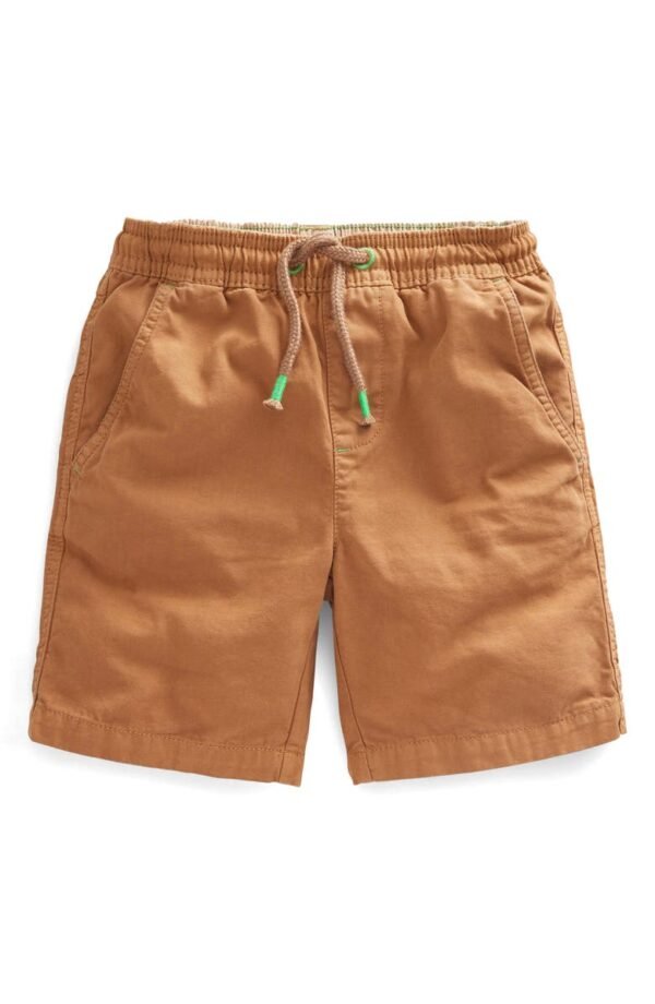 Mini Boden - Kids' Cotton Canvas Drawstring Shorts