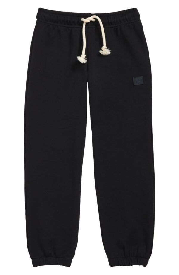 Acne Studios - Kids' Mini Frack Face Patch Joggers