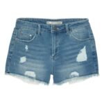 Tractr – Kids’ Cotton Blend Denim Shorts