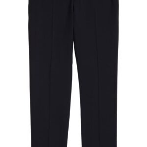 Tallia – Solid Wool Blend Flat Front Trousers