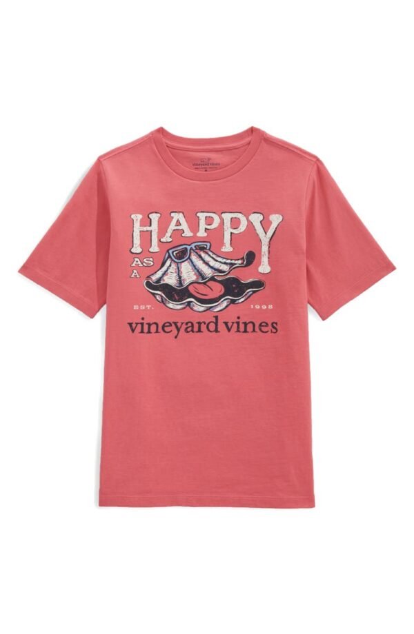 vineyard vines - Kids' Happy as a Clam Graphic T-Shirt