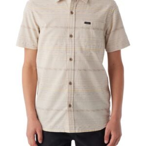 O'Neill - Kids' Seafaring Stripe Short Sleeve Button-Up Shirt