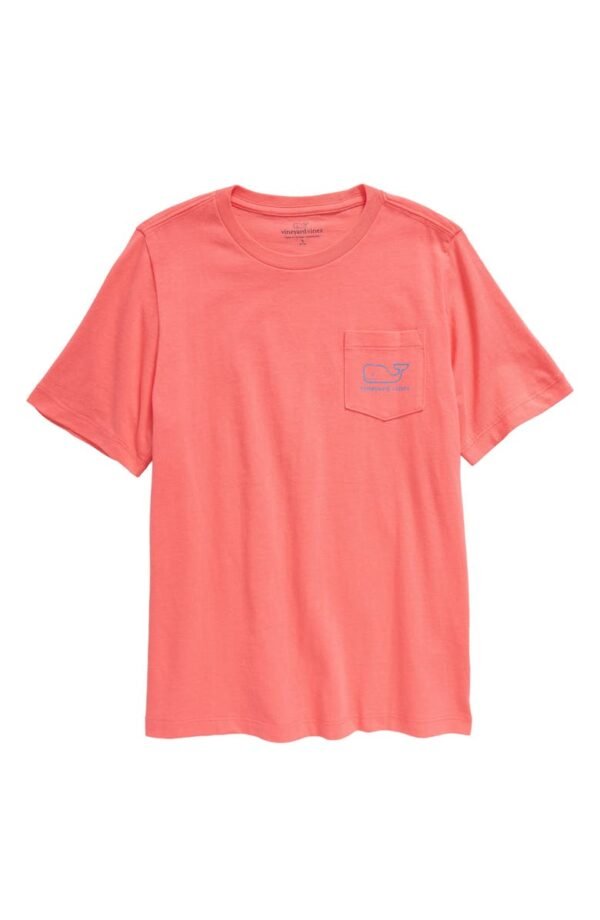 vineyard vines - Kids' Glow in the Dark Vintage Whale Graphic Pocket Tee