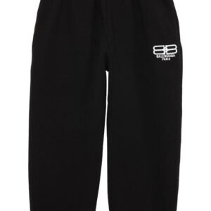 Balenciaga - Kids' License Logo Cotton Joggers