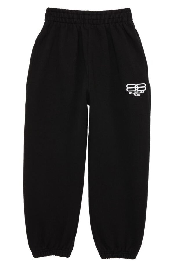 Balenciaga - Kids' License Logo Cotton Joggers