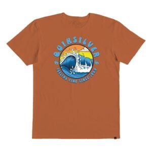 Quiksilver – Kids’ Light Tunnel Cotton Graphic Tee