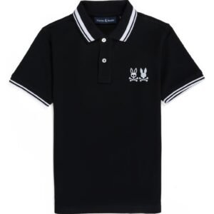 Psycho Bunny – Kids’ Kingwood Embroidered Piqué Polo