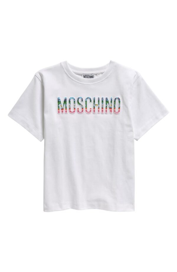 Moschino - Kids' Embroidered Logo Maxi T-Shirt