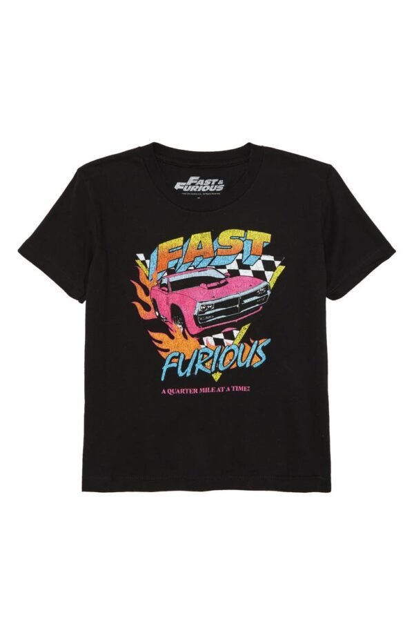 Jem - Kids' Fast & Furious Cotton Graphic Tee