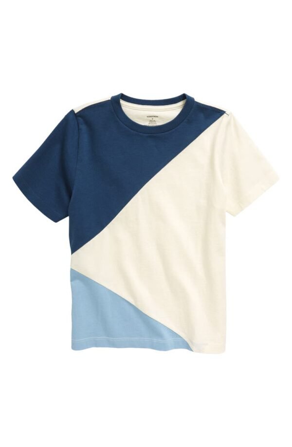 Nordstrom - Kids' Colorblock Cotton T-Shirt