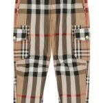 Burberry – Kids’ Gordon Check Cotton Pants