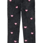 DL1961 – Kids’ All Over Hearts Jeans