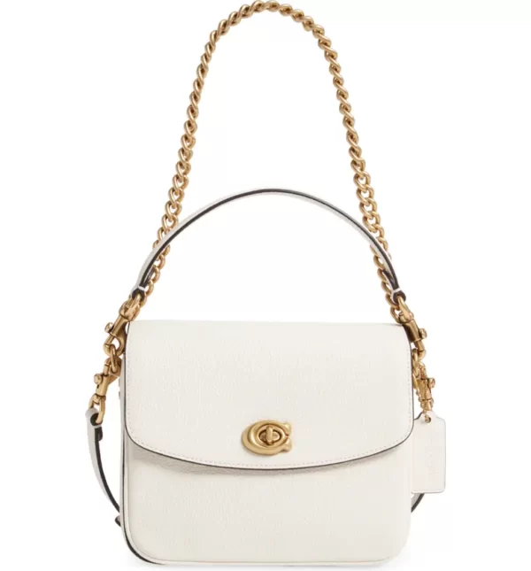 COACH - Cassie Leather Top Handle Bag