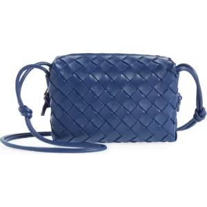 Bottega Veneta - Mini Intrecciato Leather Crossbody Bag (GROUP BUY)