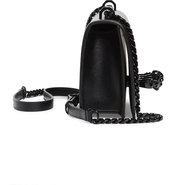 Alexander McQueen - Blackout Leather Crossbody Knuckle Bag (GROUP BUY) - Image 6