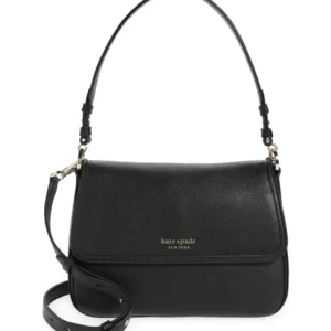 kate spade new york – hudson pebble leather medium convertible shoulder bag