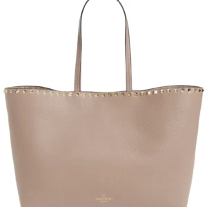 Valentino Garavani - Rockstud Calfskin Leather Tote (GROUP BUY)
