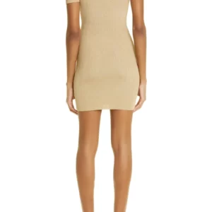 Michael Kors Collection – Metallic Rib Minidress