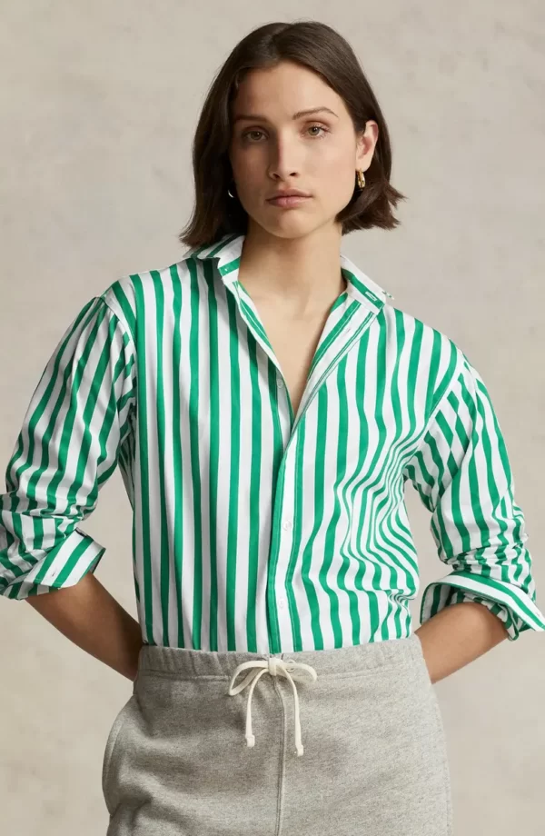 Polo Ralph Lauren - Stripe Cotton Button-Up Shirt - Image 5
