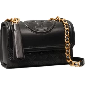 Tory Burch – Fleming Small Convertible Leather Shoulder Bag