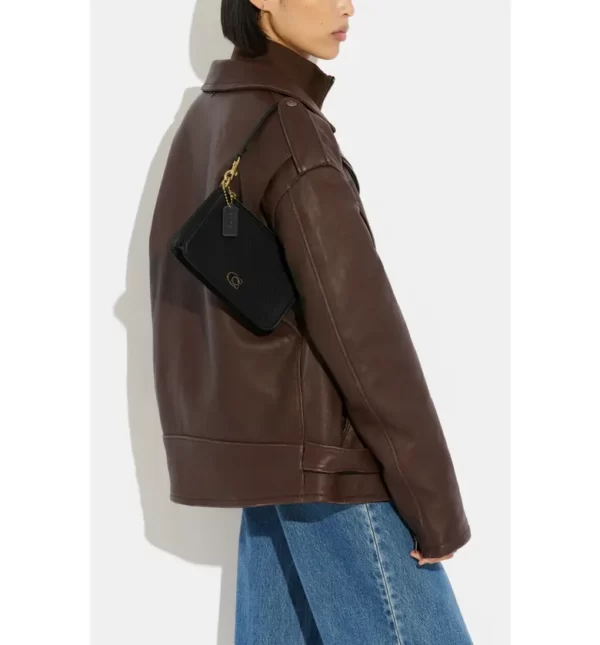 COACH - Crossgrain Leather Convertible Shoulder Bag - Image 3