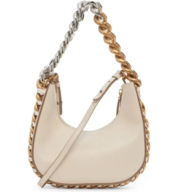 Stella McCartney - Frayme Faux Leather Hobo Bag - Image 3