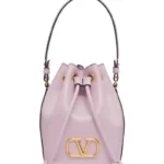 Valentino Garavani – Mini VLOGO Signature Leather Bucket Bag (GROUP BUY)