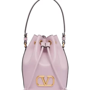 Valentino Garavani - Mini VLOGO Signature Leather Bucket Bag (GROUP BUY)