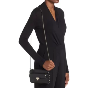 Valentino Garavani – Rockstud Leather Pouch Shoulder Bag