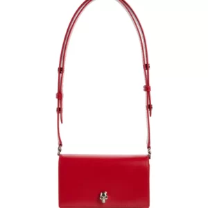 Alexander McQueen - Small The Biker Skull Leather Crossbody Bag (GROUP BUY)