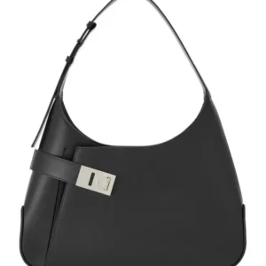FERRAGAMO – Arch Leather Hobo Bag