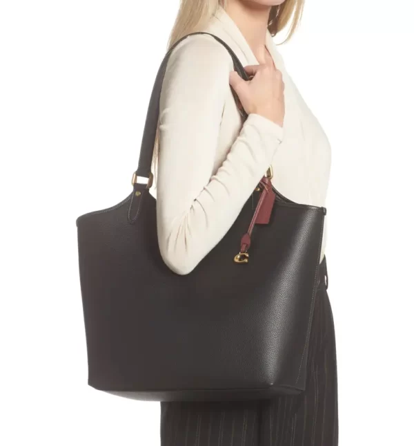 COACH - Polished Pebble Leather Day Tote - Image 2