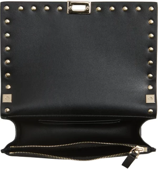 Valentino Garavani - Rockstud Leather Crossbody Bag - Image 6