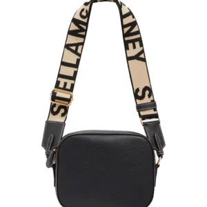 Stella McCartney - Perforated Logo Faux Leather Camera Bag