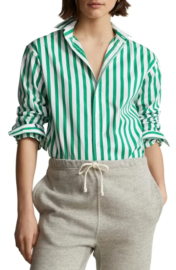 Polo Ralph Lauren - Stripe Cotton Button-Up Shirt